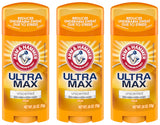 ARM & HAMMER ULTRAMAX Anti-Perspirant Deodorant Solid Unscented - 2.60 oz (Pack of 3)