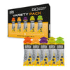 Science In Sport GO Isotonic Energy Gels - عبوة متنوعة (٥ × ٦٠ مل)
