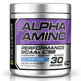 Cellucor Alpha Amino Performance BCAAs – Icy Blue Razz – 13.4oz (381g) – BCAAs + EAAs for Recovery & Performance