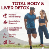 مسحوق ديتوكس بيري وصحة الجهاز الهضمي من Country Farms Super Cleanse ٢٨٠ جرام