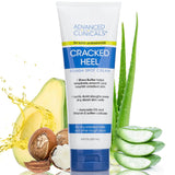 Advanced Clinicals Heel Cream - Dry, Cracked Heel Relief (8 oz)