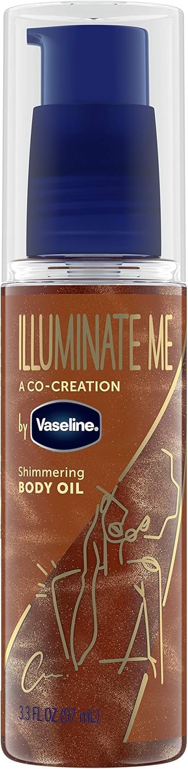Vaseline Illuminate Me Shimmering Body Oil - 3.3 oz