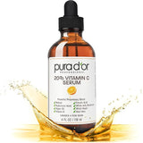 Pura D'or, 20% Vitamin C Serum, 4 fl oz (118 ml)