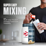 Dymatize ISO100 Hydrolyzed Protein Powder, 100% Whey Isolate, 25g of Protein, 5.5g BCAAs, Gluten Free, Fast Absorbing, Easy Digesting, Gourmet Vanilla, 20 Servings