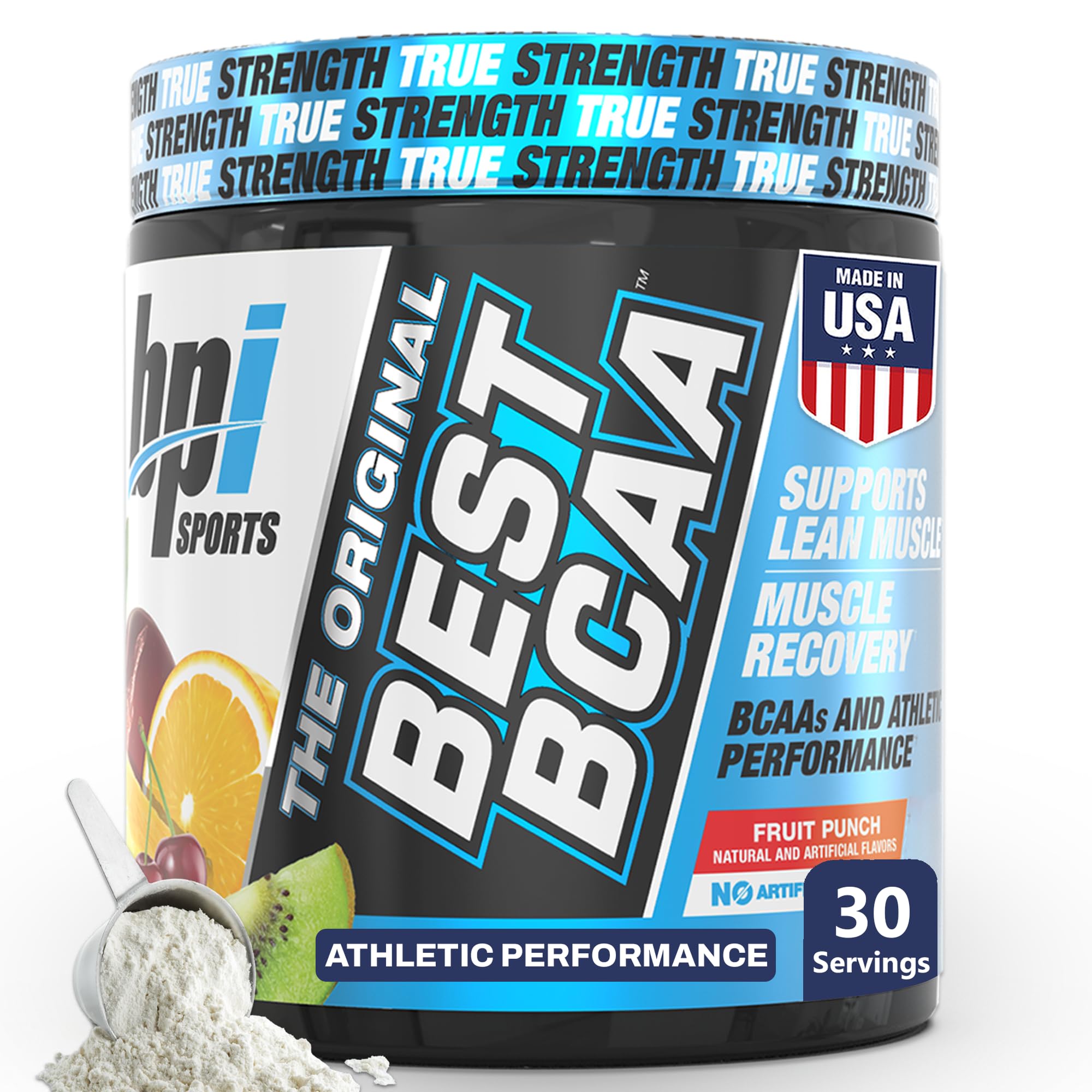 BPI Sports Best BCAA Powder Fruit Punch - 10.58 Ounce
