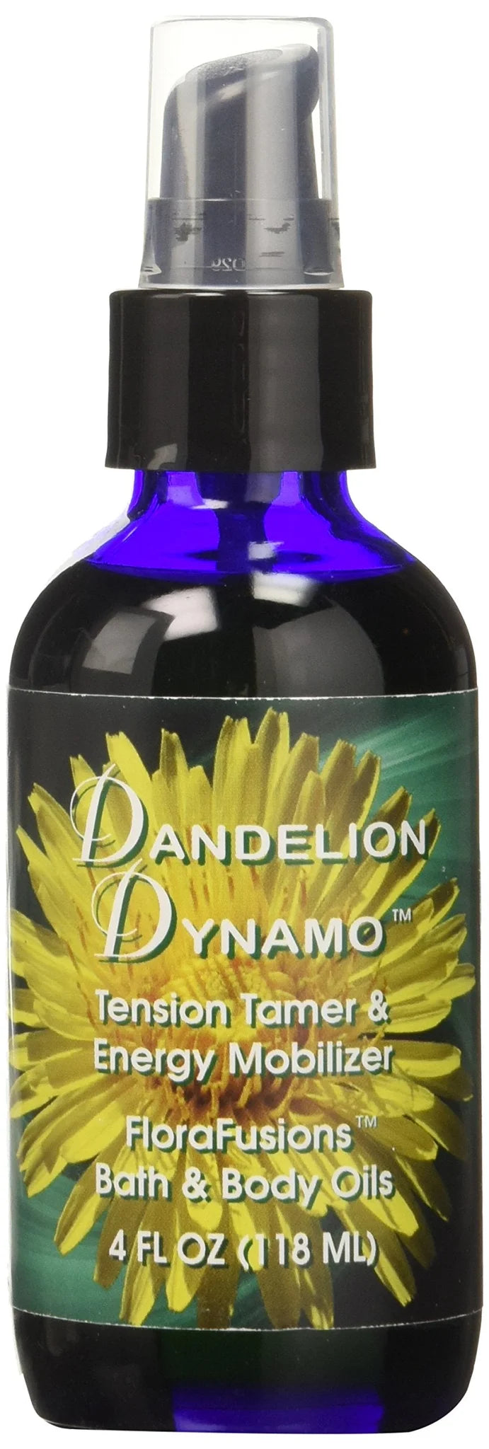 Dandelion Dynamo Flower Essence Pump - Revitalizing Energy & Liver Support, 4 oz