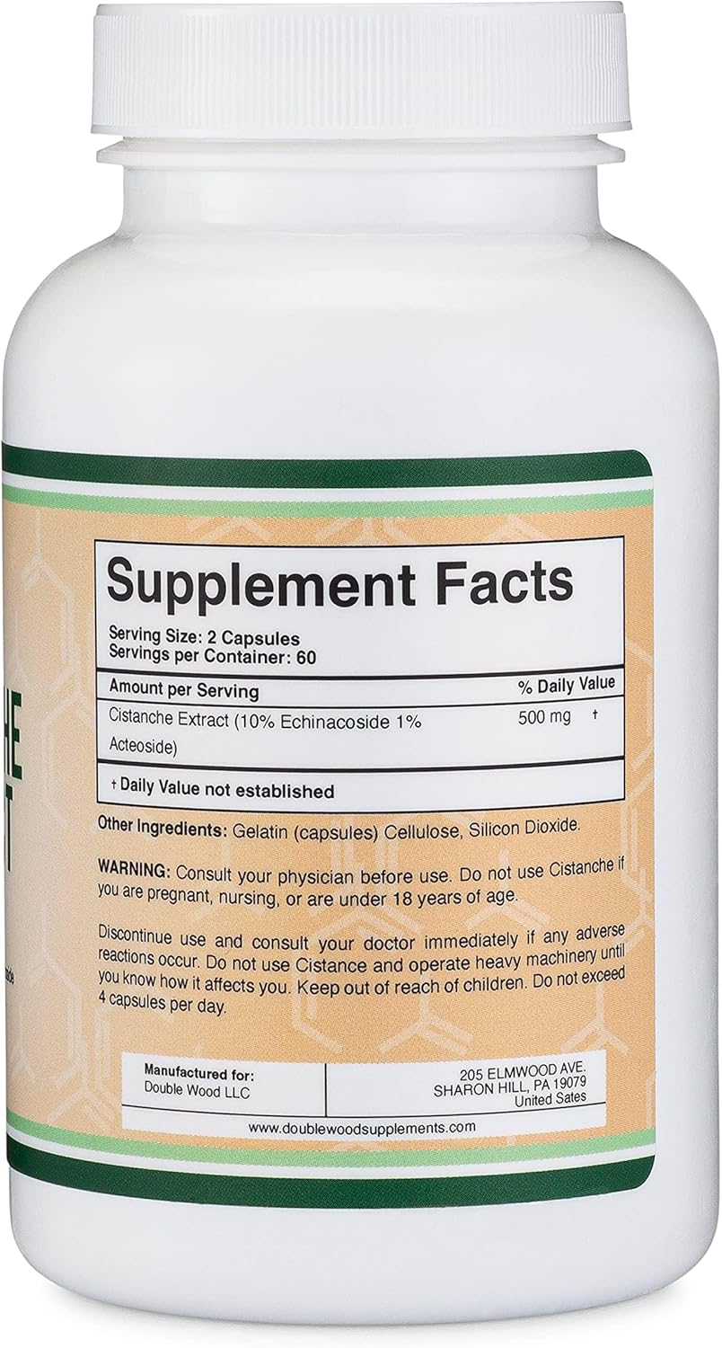 Cistanche tubulosa extract testosterone supplement for men's health and vitality