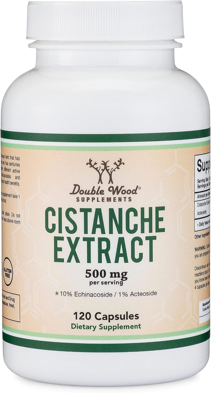 Cistanche tubulosa extract testosterone supplement for men's health and vitality