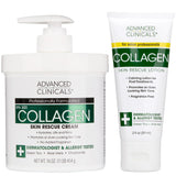 Advanced Clinicals Collagen Body & Face Moisturizer with Vitamin E