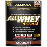 ALLMAX GOLD ALLWHEY Premium Whey Protein - 100% Whey, Chocolate, 32g