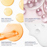 Dove pro-retinol body cream serum for skin elasticity and firmness