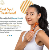 Maximum strength acne spot treatment cream for quick results.