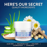 Advanced Clinicals Hyaluronic Acid Facial Mask: Hydrating Anti-Aging Treatment (5oz)