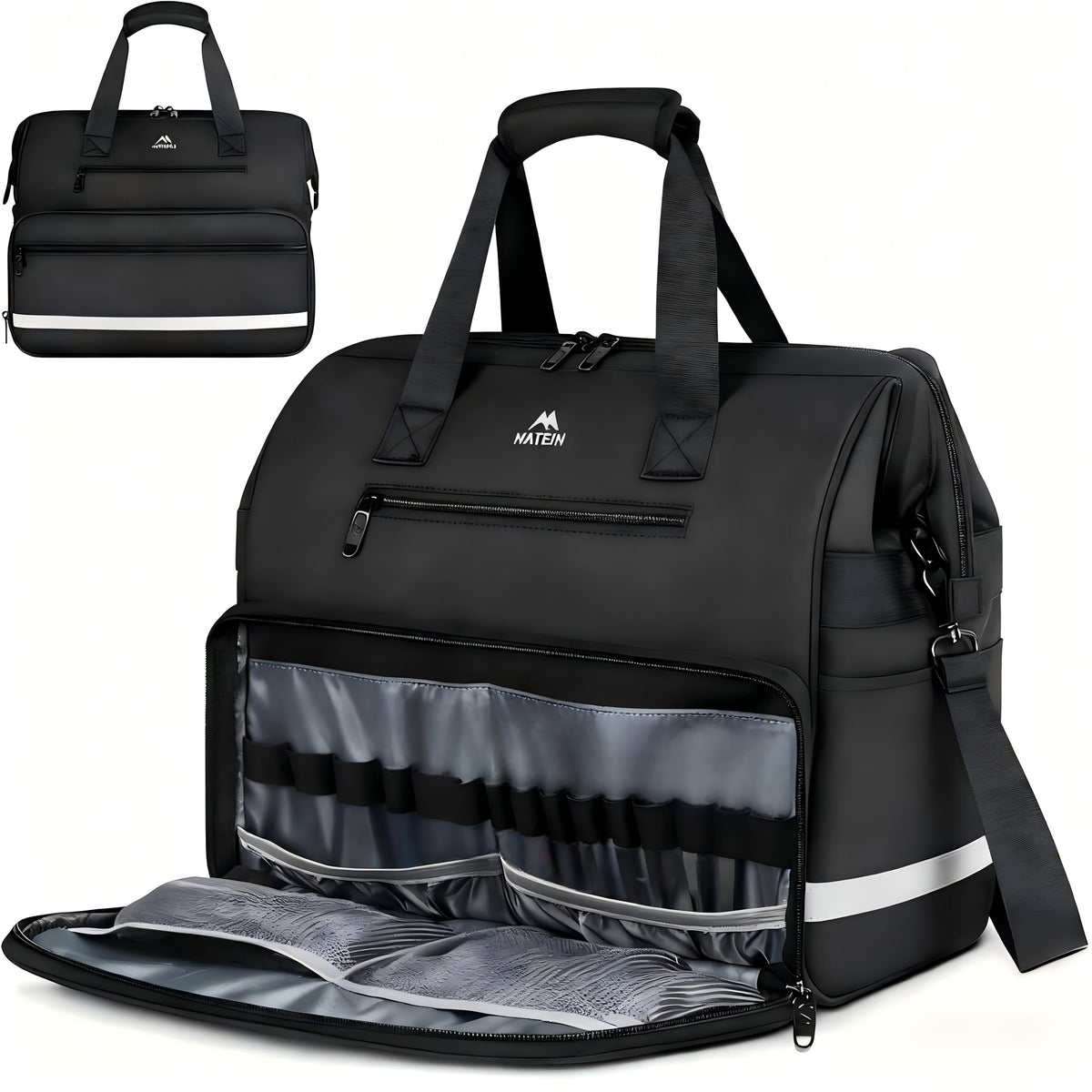 MATEIN Large Water-Resistant Medical First Aid Organizer Tote Bag