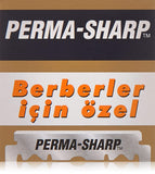 Perma-Sharp 100 Professional Straight Edge Barber Razor Blades