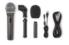 Samson Q2U USB/XLR Dynamic Microphone Recording & Podcasting Pack (Silver)
