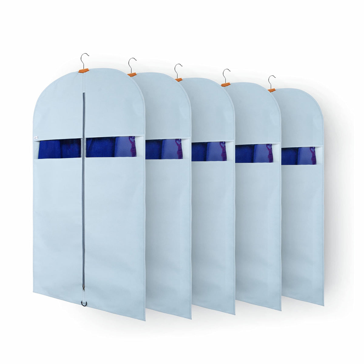 SOLSTICE Blue Cotton Suit Cover for Jackets and Blazers