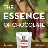 Zint Raw Organic Cacao Powder - Pure Antioxidant Superfood (8 oz)
