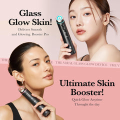 Medicube Age-R Booster Pro | جهاز توهج الزجاج الحقيقي 6 في 1 | بشرة زجاجية مع امتصاص معزز وإشراق ومرونة وعناية بالمسام | جهاز مضاد للتجاعيد بتقنية LED | العناية بالبشرة الكورية 