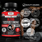 Kaya Naturals Ultra Testosterone، مع Tongkat Ali و Horny Goat Weed