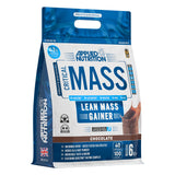 Applied Nutrition Critical Mass Professional Weight Gainer Protein Powder - High Calorie Lean Mass Builder, Chocolate Flavor