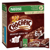 Nestle Chocapic لوح حبوب إفطار الشوكولاتة - حزمة من ٦ (٢٥ جرام للوح الواحد)