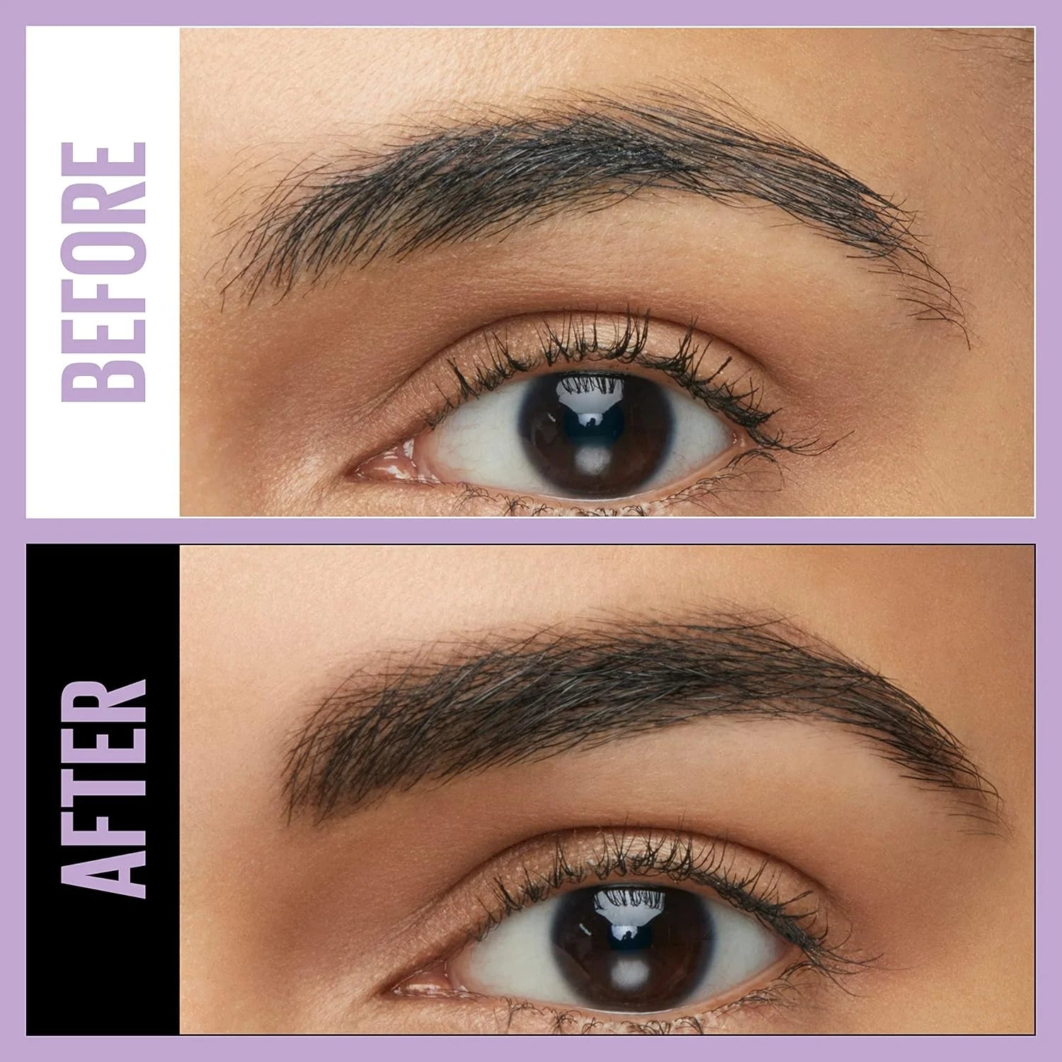 Maybelline Brow Fast Sculpt eyebrow mascara: Black Brown shade for shaping and defining eyebrows.