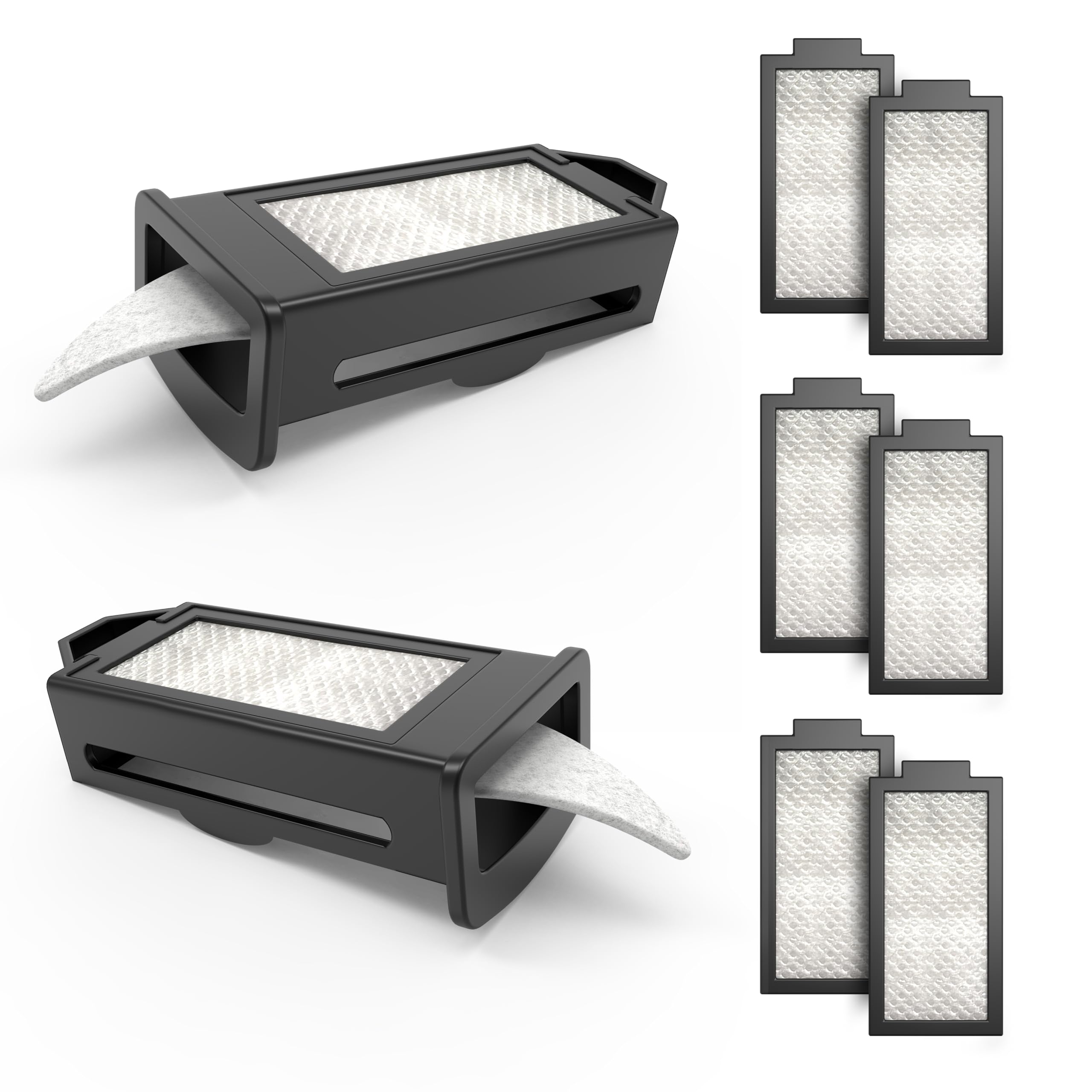 8-Pack Premium CPAP Filters for Philips DreamStation 2 - Disposable & Reusable (2 Pollen, 6 Ultra-Fine)