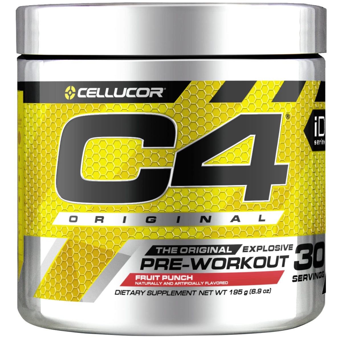 Cellucor C4 Original Pre Workout Energy Powder Fruit Punch - 30 Servings