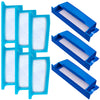 RespLabs CPAP Filters for Philips DreamStation 1 (9-Pack: 6 Disposable, 3 Reusable)