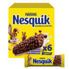 Nestle Nesquik Chocolate Breakfast Cereal Bar - 6 Pack (25g Each)
