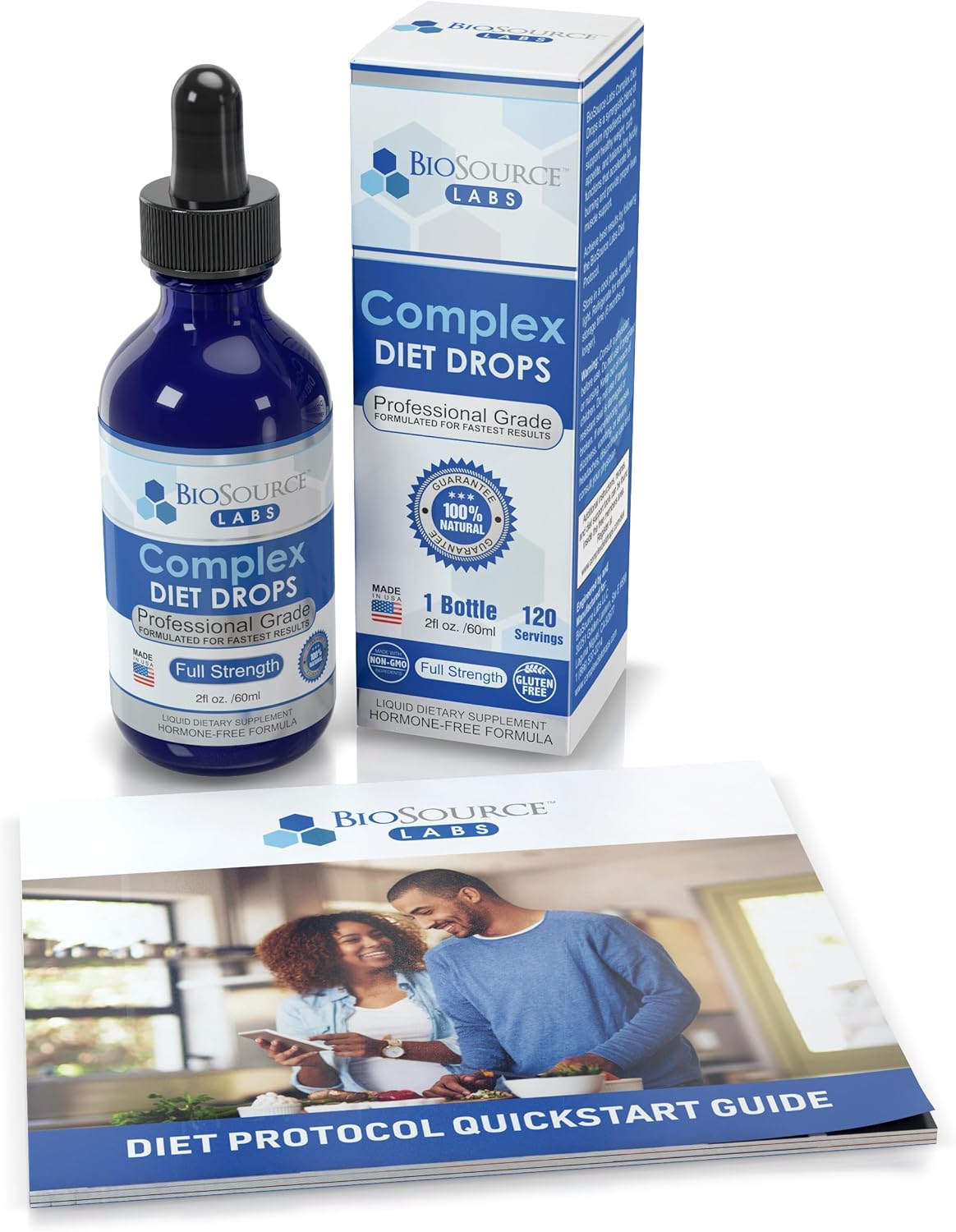 Complex diet drops for weight management for men and women