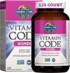 Garden of Life Vitamin Code Women's Multivitamin - Raw Whole Food, 120 Caps