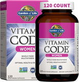 Garden of Life Vitamin Code Women's Multivitamin - Raw Whole Food, 120 Caps