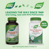 Nature's Way Saw Palmetto Berries, Traditional Prostate Support*, 585 mg per Serving, Non-GMO Project Verified, Vegan, 180 Capsules (Packaging May Vary)