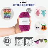Caron Little Crafties Acrylic Yarn - 20 Assorted Skeins (63yd Each)