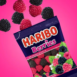 Haribo Berries Gummy Candy 80g - Assorted Berry Flavors
