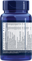 Life Extension Two-Per-Day Multivitamins – جرعة يومية من الفيتامينات والمعادن للرجال والنساء – مكمل غذائي أساسي كامل من الفيتامينات من أجل الطاقة والصحة – خالٍ من الجلوتين – غير معدّل وراثيًا – 60 قرصًا 