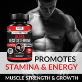 Kaya Naturals Ultra Testosterone، مع Tongkat Ali و Horny Goat Weed
