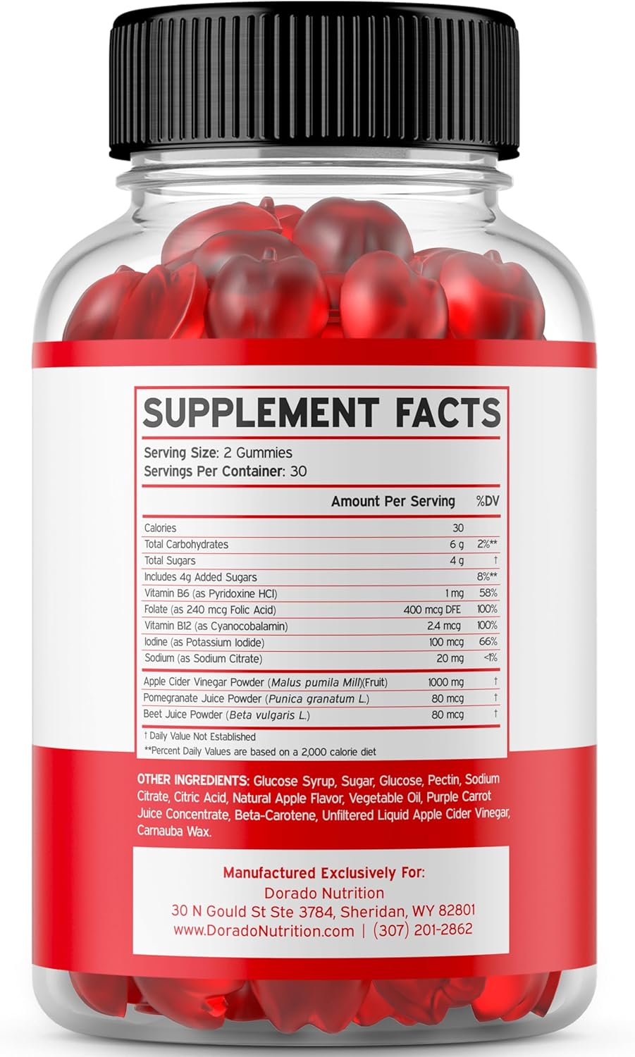 غummies ACV الكيتو لخسارة الوزن - 1000mg، 60 قطعة