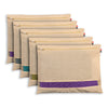 SOLSTICE Cotton Saree Cover Storage Bags with Zipper 18