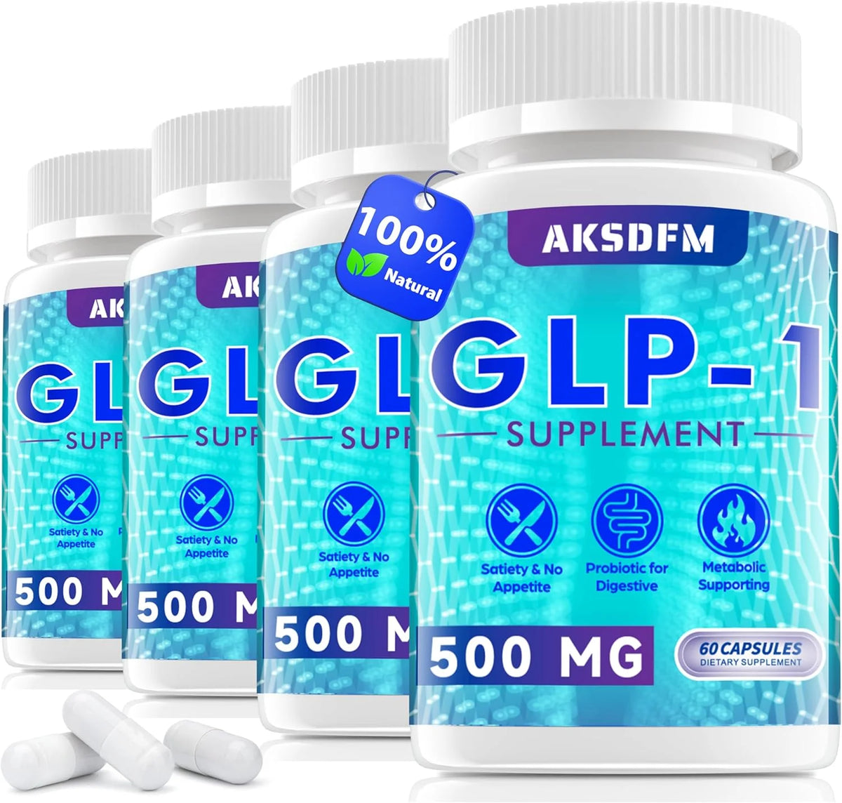 مكمل غذائي طبيعي يدعم هرمون GLP-1، يعزز الطاقة ويحسن عملية الأيض ويساعد على إدارة الوزن