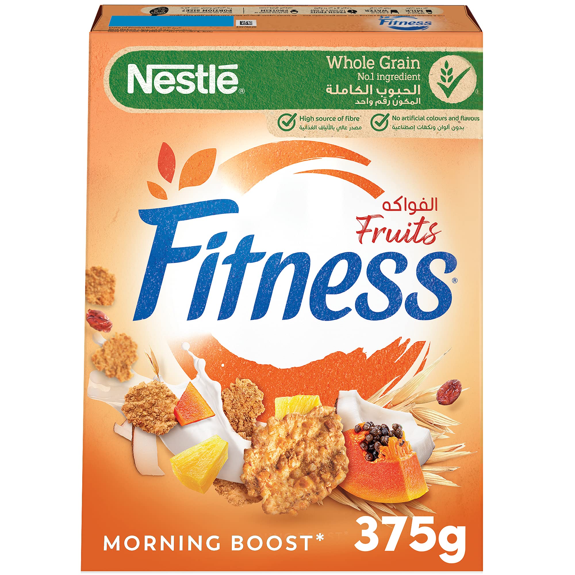 Fitness Fruits Breakfast Cereal - 375g | Nutritious & Delicious Morning Meal