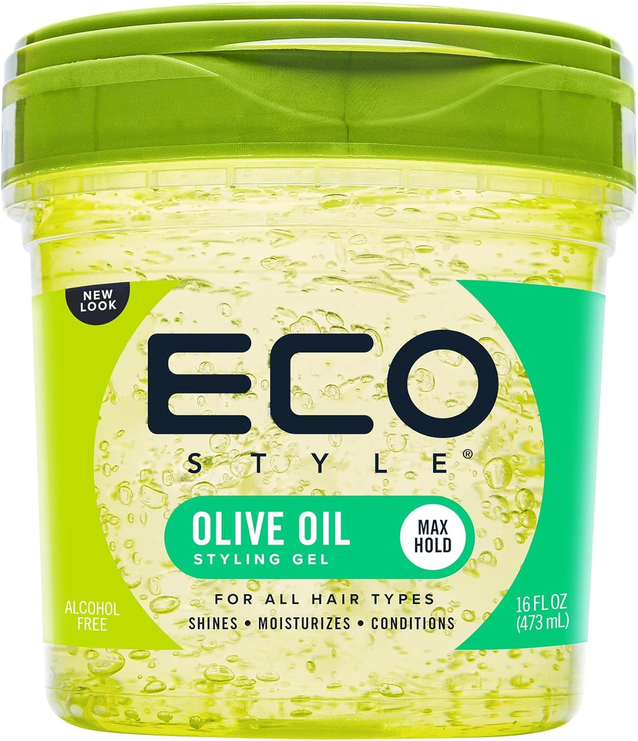 Eco Styler Professional Styling Gel, Olive Oil, Max Hold 10, 16 Oz