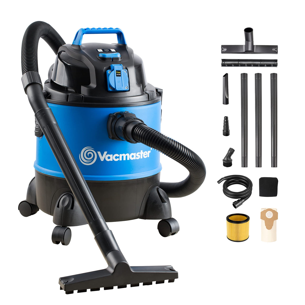 Vacmaster Wet and Dry Vacuum Cleaner with 2-Year Guarantee – Powerful Cleaning Solution