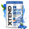 XTEND Sport BCAA & Electrolyte Powder - Recovery & Hydration (Blue Raspberry Ice, 30 Servings)