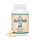 Premium Bovine Colostrum 1000mg - 120 Capsules with 15% IgG for Immune Support