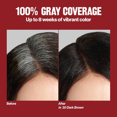 Revlon ColorSilk with Bond Repair Complex, Permanent Hair Color, 100% Gray Coverage, Ammonia Free Hair Dye, Vegan Keratin, 50 Light Ash Brow