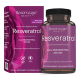 ReserveAge Nutrition Resveratrol: Active Trans-Resveratrol 250mg, 120 Veggie Capsules