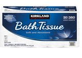 Kirkland Signature Premium 2-Ply Bath Tissue - 30 Soft Rolls
